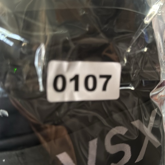 Victoria Secret VSX Sport Unlined Black/Rainbow Sports Bra - Picture 5 of 5